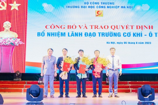 Đại học Công nghiệp Hà Nội thành lập Trường Cơ khí - Ô tô