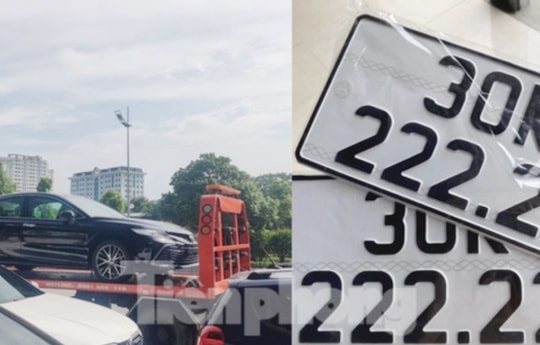 Toyota Camry biển "ngũ quý" rao bán 3 tỷ đồng