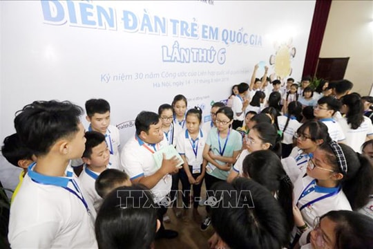 Diễn đàn trẻ em quốc gia - lan tỏa tiếng nói của trẻ em
