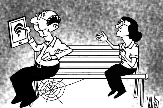 Khi người già "nghiện" mạng xã hội