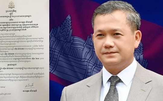 Quốc vương Campuchia sắc phong ông Hun Manet làm Thủ tướng nhiệm kỳ mới