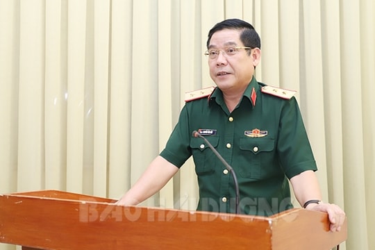 [Audio] Đảng ủy, Bộ Chỉ huy quân sự tỉnh Hải Dương thực hiện tốt Quy chế dân chủ