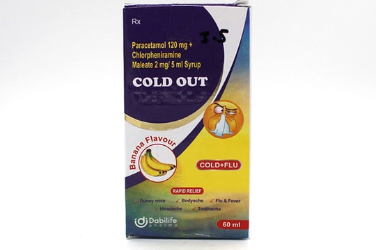 WHO cảnh báo về chất độc hại trong siro trị cảm lạnh Cold Out