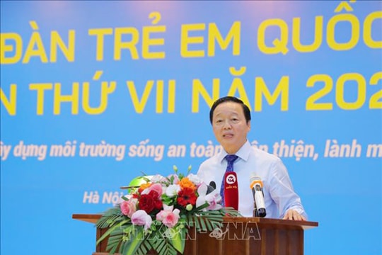 Phó Thủ tướng Trần Hồng Hà: Cần tiếp tục lắng nghe, đáp ứng nguyện vọng của trẻ em