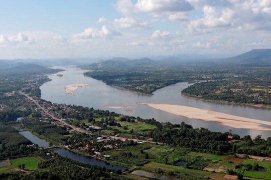 Mực nước sông Mekong đang tăng nhanh