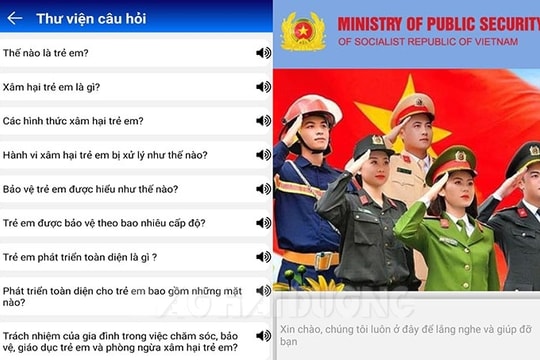 Cài đặt ứng dụng “Người trợ lý ảo” phòng ngừa xâm hại trẻ em
