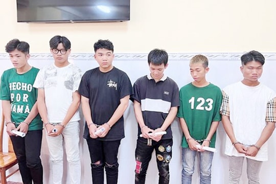 Khởi tố, bắt tạm giam nhóm thanh niên giết người ở An Giang