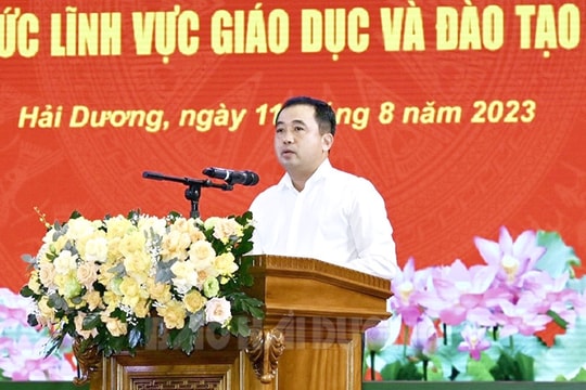 [Audio] Lãnh đạo tỉnh Hải Dương đối thoại với cán bộ, công chức, viên chức ngành giáo dục