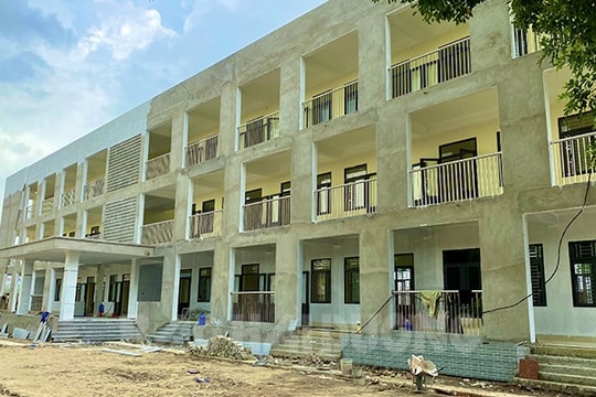 Nam Sách sẽ có hơn 100 phòng học mới được đưa vào sử dụng năm học tới