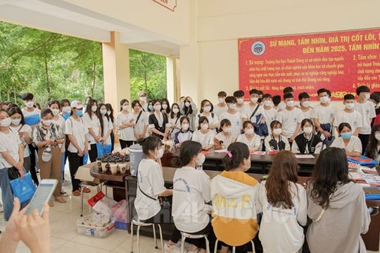 1.500 thí sinh đăng ký xét tuyển vào Trường Đại học Thành Đông