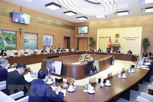 Phiên họp thứ 25 Ủy ban Thường vụ Quốc hội sẽ khai mạc ngày 14.8