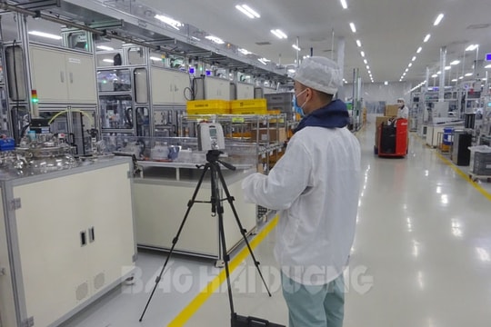 Four Hai Duong-based units qualify for working environment monitoring