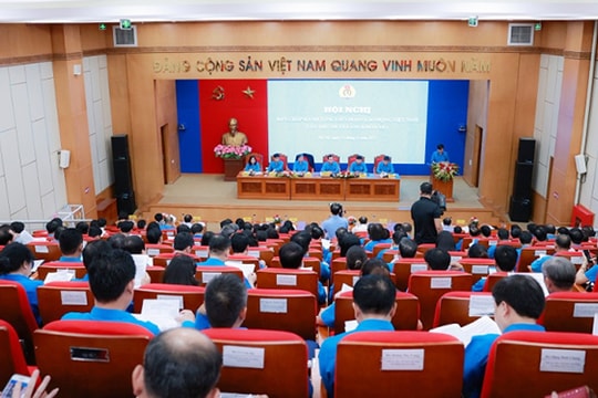 1.100 đại biểu chính thức dự Đại hội XIII Công đoàn Việt Nam
