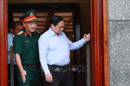 Thủ tướng Phạm Minh Chính kiểm tra công tác tu bổ định kỳ công trình Lăng Chủ tịch Hồ Chí Minh