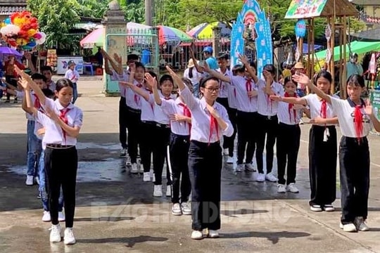 Sân chơi bổ ích của thanh thiếu nhi Kinh Môn