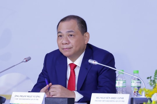 Ông Phạm Nhật Vượng vào top 30 người giàu nhất thế giới