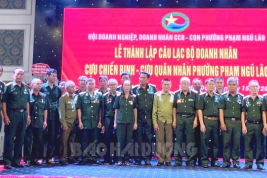 Thêm một câu lạc bộ cựu chiến binh, cựu quân nhân hoạt động vì văn minh đô thị TP Hải Dương