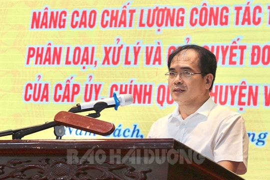 Nam Sách nâng cao chất lượng tiếp dân, giải quyết khiếu nại, tố cáo