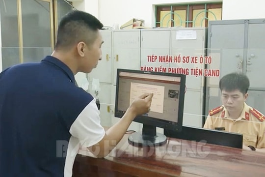 Cấp thành công 37 biển số xe định danh