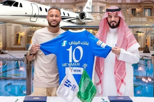 Neymar sống như ông hoàng, có chuyên cơ, siêu xe và dinh thự tại Ả Rập Xê Út