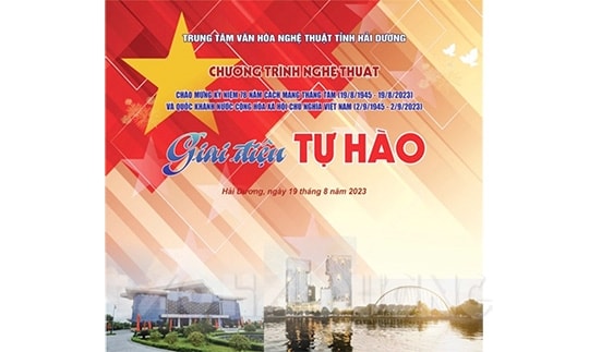 [Đồ họa] Biểu diễn chương trình “Giai điệu tự hào” tại phố đi bộ, chợ đêm Bạch Đằng