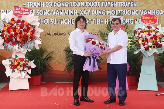 Triển lãm tranh chào mừng Cách mạng Tháng Tám và Quốc khánh 2.9