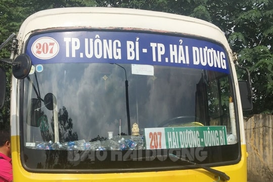 Ngừng hoạt động tuyến xe buýt liên tỉnh số 207 Hải Tân - Uông Bí từ 20.8