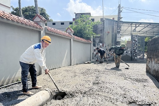 Người dân thị trấn Thanh Miện hiến "tấc vàng" để mở rộng đường