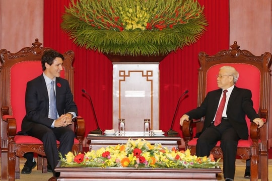 Dấu mốc đưa quan hệ Đối tác toàn diện Việt Nam-Canada lên tầm cao mới
