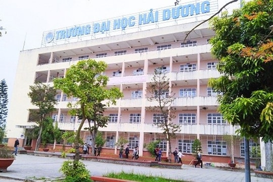Điểm chuẩn vào ngành sư phạm của Trường Đại học Hải Dương từ 19 điểm