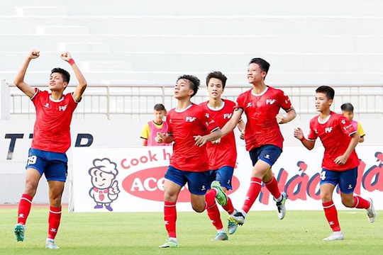 PVF vô địch Giải U15 Quốc gia 2023
