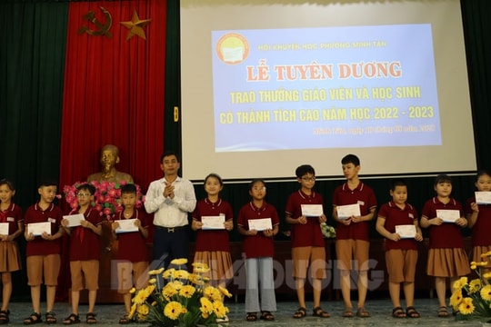 Minh Tân khuyến học, khuyến tài