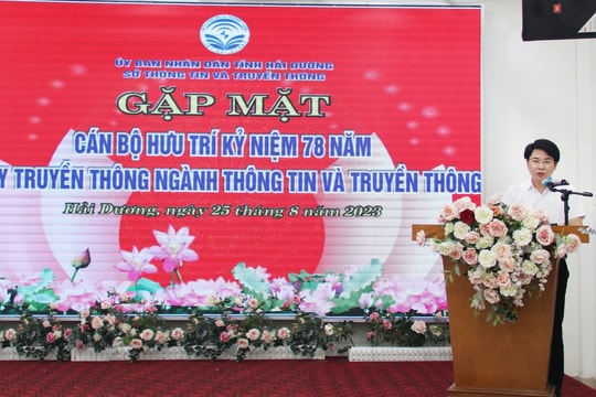 Gặp mặt kỷ niệm 78 năm ngày truyền thống ngành thông tin và truyền thông