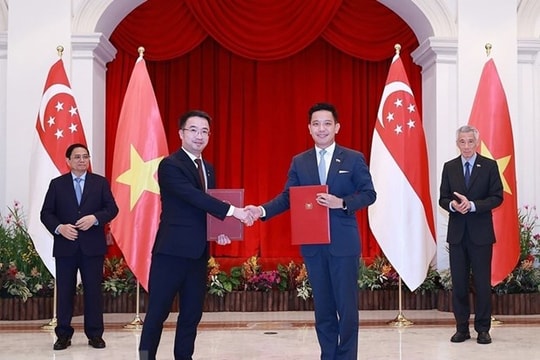 Việt Nam-Singapore là đối tác quan trọng hàng đầu trong nhiều lĩnh vực