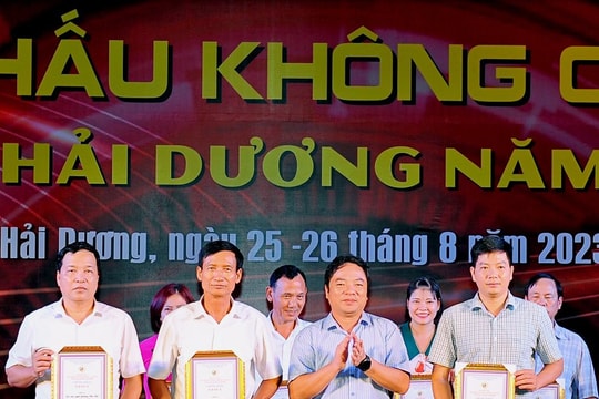 3 đội diễn đoạt giải A toàn đoàn tại Hội diễn sân khấu không chuyên tỉnh Hải Dương năm 2023 