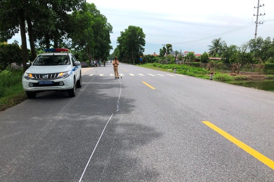 Tìm người liên quan, nhân chứng vụ tai nạn giao thông trên đường 390