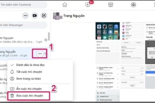 Cách xóa nhiều tin nhắn trên Messenger cùng lúc đơn giản và hiệu quả