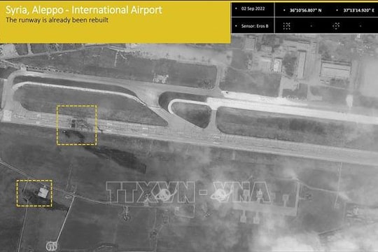 Sân bay Aleppo của Syria ngừng hoạt động do bị Israel không kích