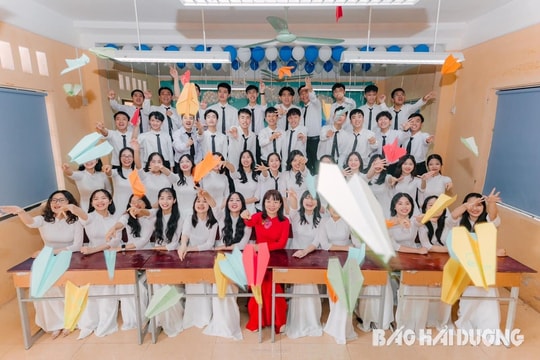 Một lớp trường huyện ở Hải Dương đều trúng tuyển đại học, đa số đỗ trường tốp đầu