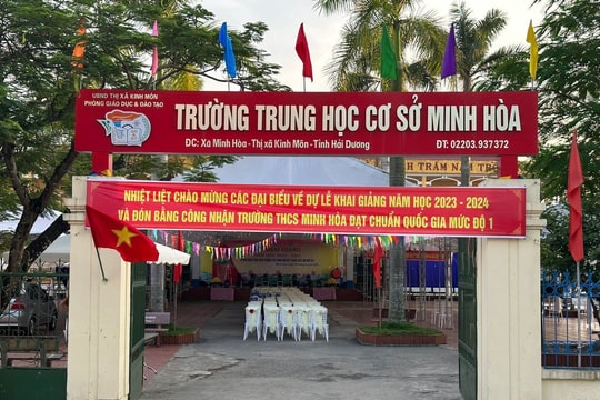 3 trường ở Hải Dương dự kiến khai giảng sớm