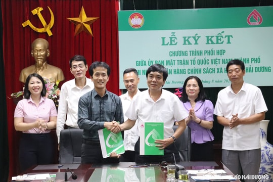 Ngân hàng Chính sách xã hội Hải Dương phối hợp tổ chức các hoạt động giúp hộ nghèo