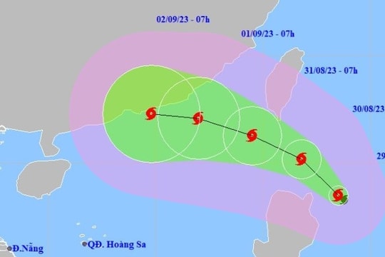 Biển Đông đón bão Saola khoảng 48 giờ tới, xuất hiện thêm bão Haikui