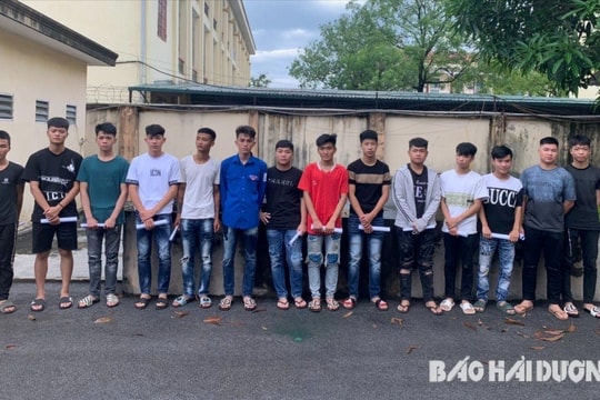Kinh Môn khởi tố thêm 15 đối tượng trong vụ gây rối trật tự công cộng