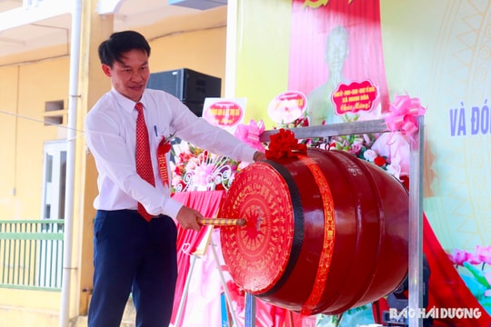 Trường đầu tiên ở Hải Dương khai giảng năm học mới