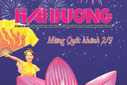 Phát hành số báo Hải Dương đặc biệt mừng Quốc khánh 2/9