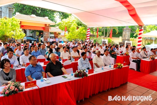 Hải Dương khởi công tu bổ, tôn tạo Nhà tưởng niệm Phó Chủ tịch Hội đồng Nhà nước Lê Thanh Nghị