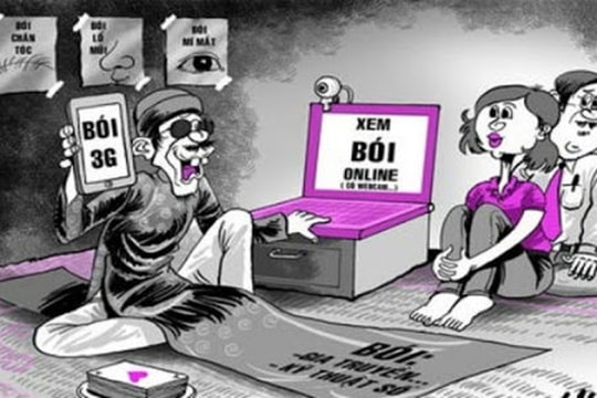 Nở rộ xem bói online