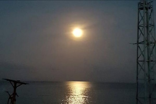 Trăng ở Trường Sa
