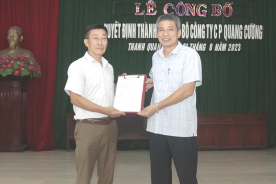 Nam Sách thành lập thêm 1 tổ chức cơ sở Đảng ngoài khu vực Nhà nước