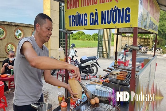 Lạ miệng món trứng nướng muối tiêu